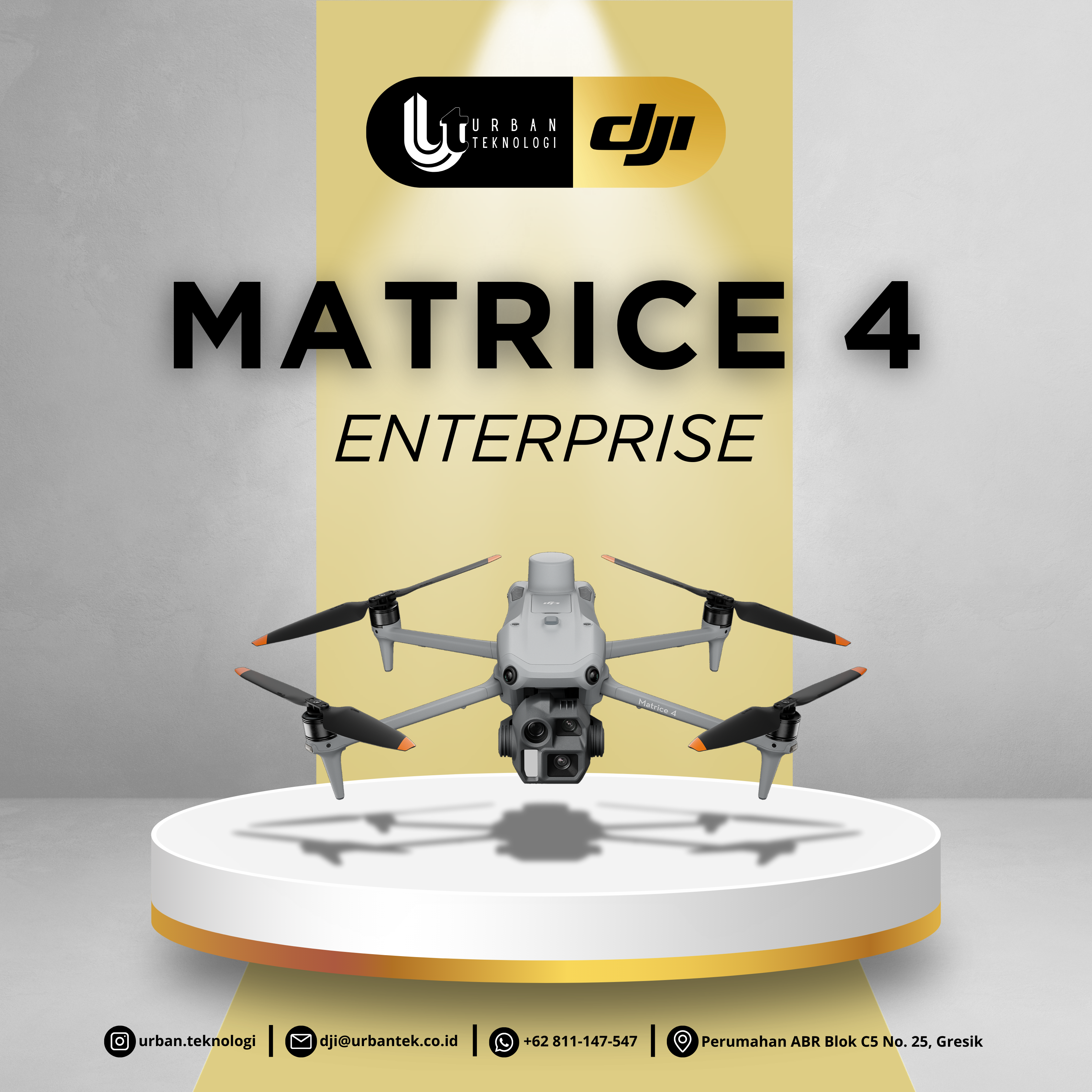 31 DJI Matrice 4 Enterprise with Extended Warranty