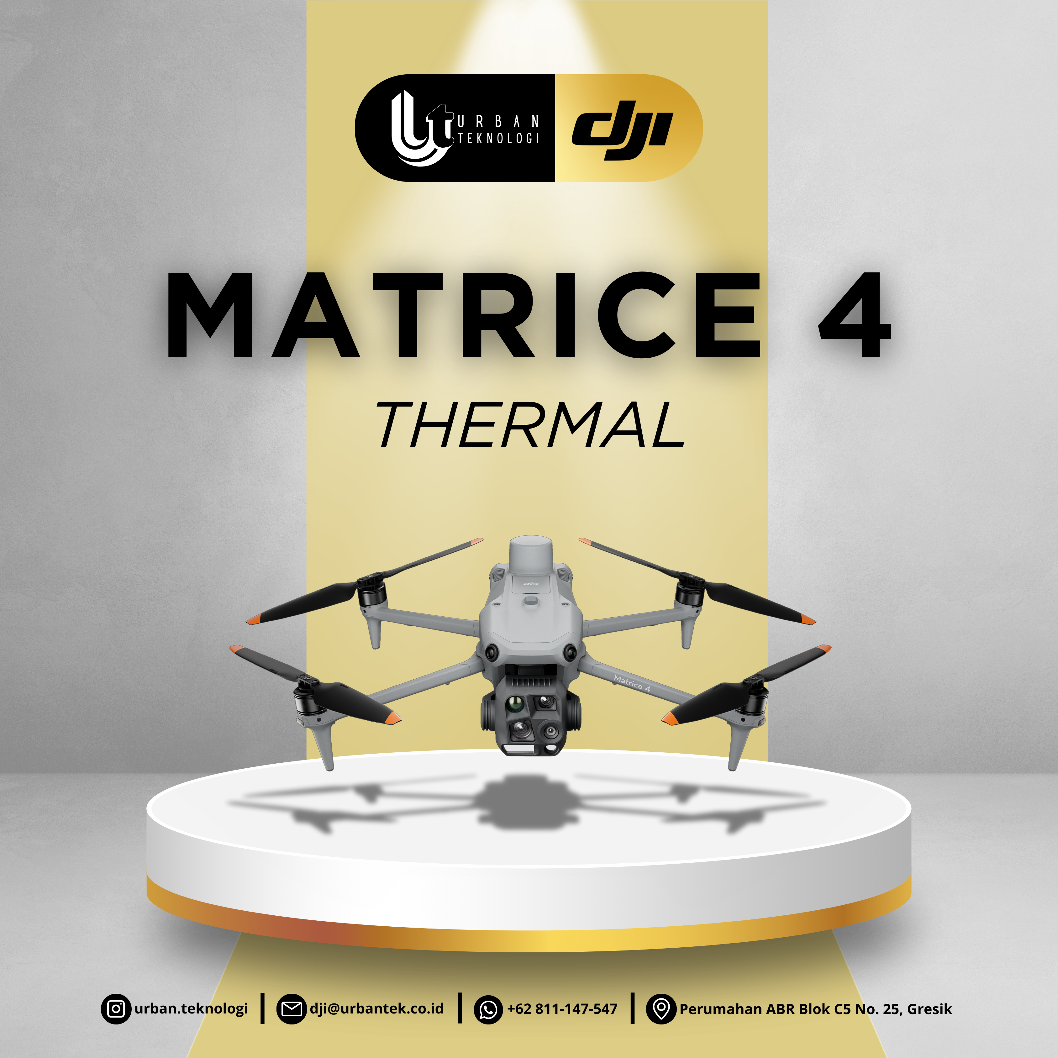 DJI Matrice 4 Thermal with Extended Warranty