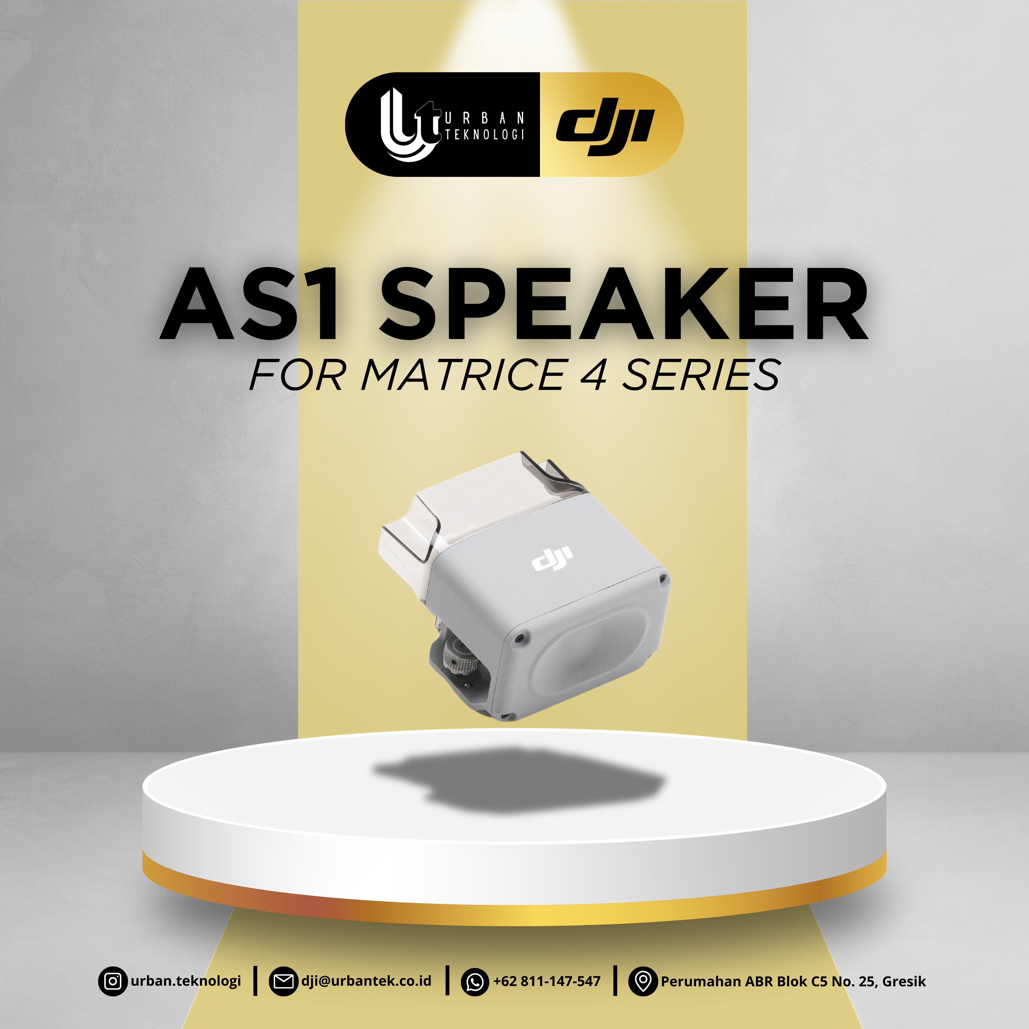 44 DJI AS1 Speaker (Accessories) for Matrice 4 Series