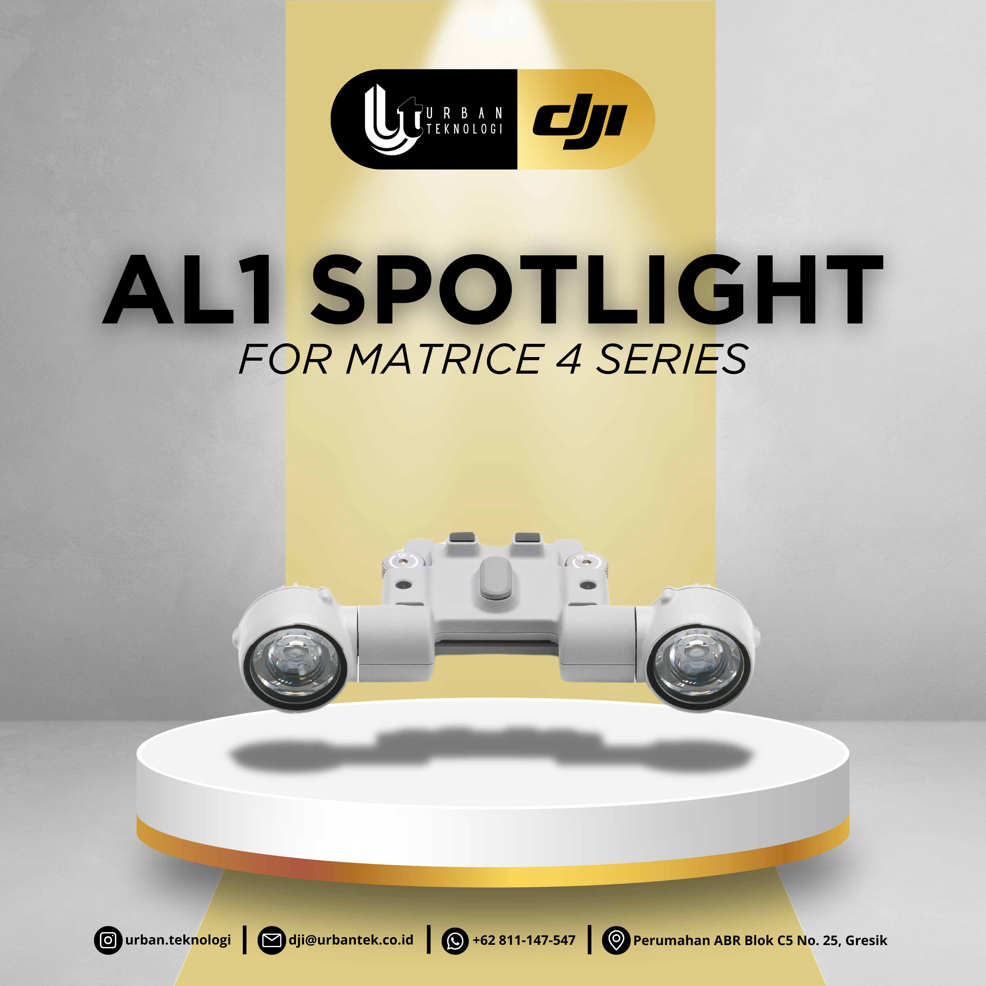 47 DJI AL1 Spotlight for Matrice 4 Series