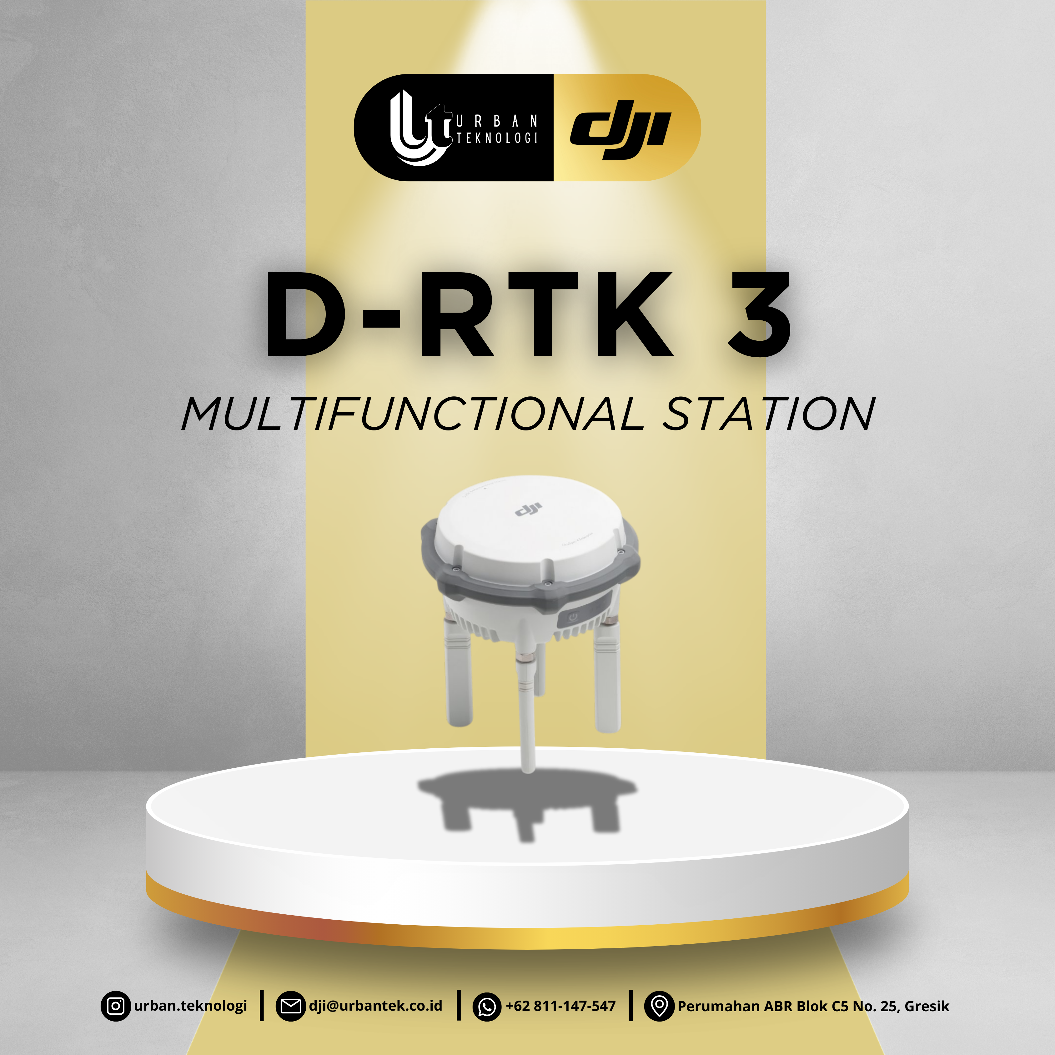 5 DJI D-RTK 3 Multifunctional Station
