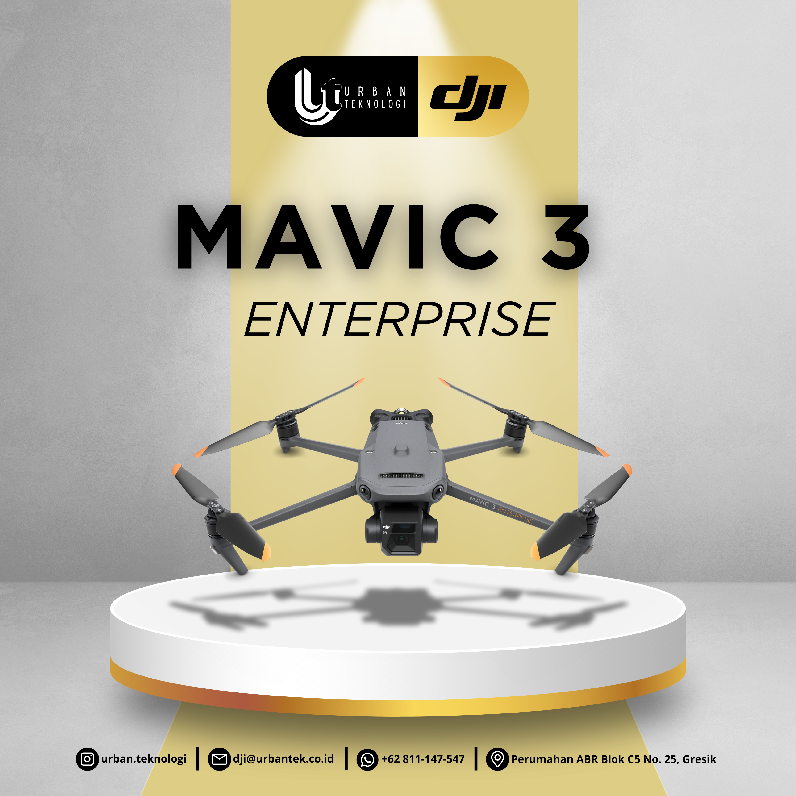 DJI Mavic 3 Enterprise Series (Drone pemetaan dan survey)