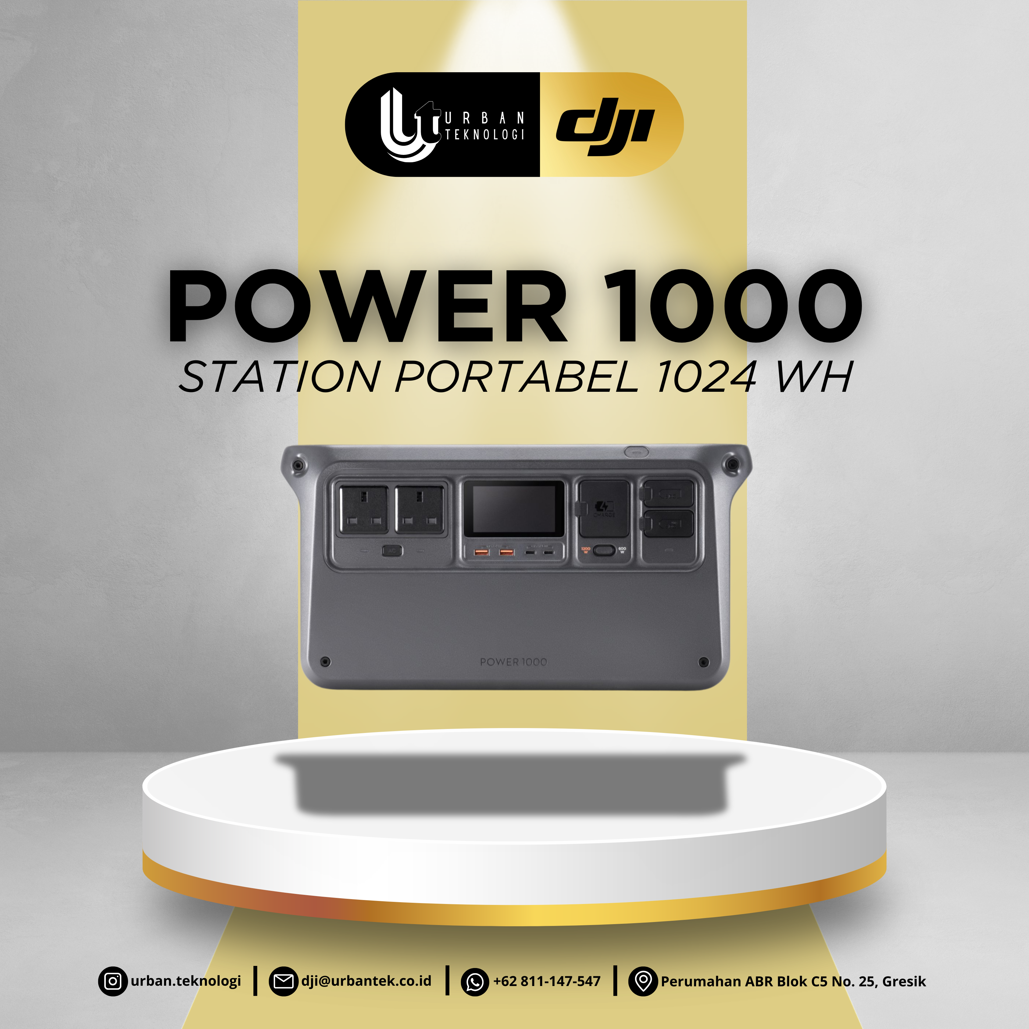 DJI Power 1000 (Power Station Portabel) for Drone